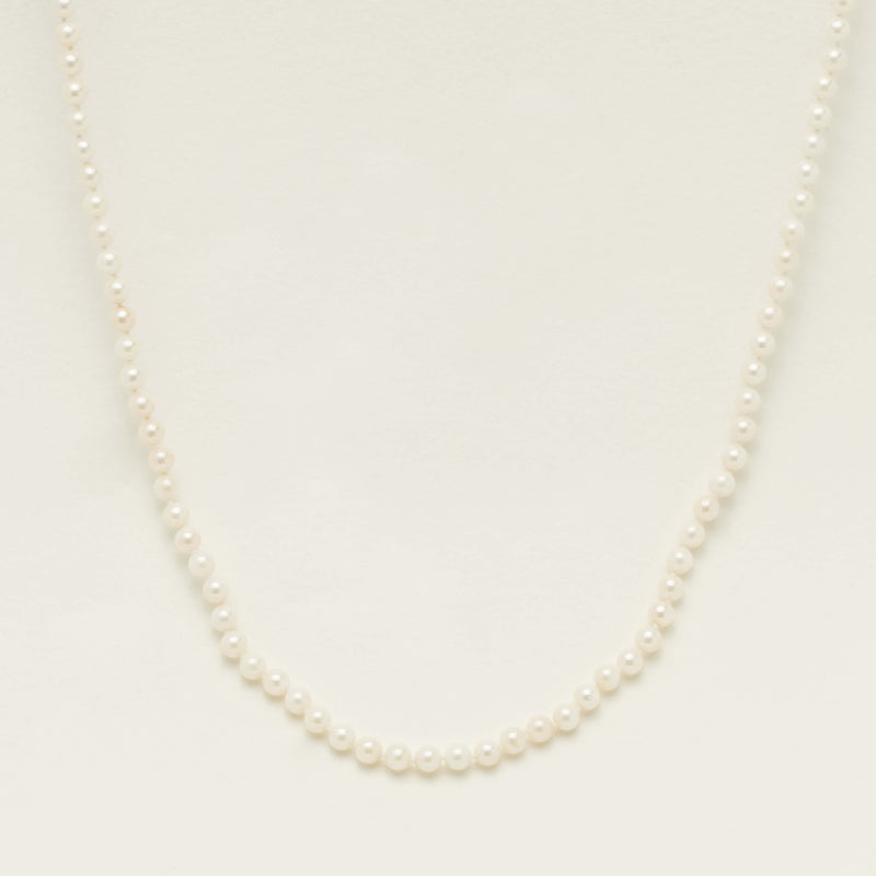 Deja Vu 9ct Yellow Gold Cultured Pearl Strand 71.5cm - Necklace - Walker & Hall