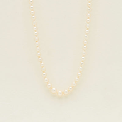 Deja Vu 9ct White Gold 5-7.5mm Akoya Pearl Strand