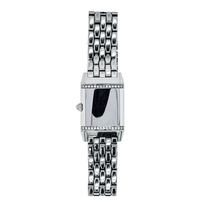 Vintage Steel Diamond Jaeger-LeCoultre Reverso Watch - Watch - Walker & Hall