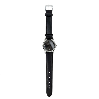 Vintage Stainless Steel Leather Dunhill Cityscape Watch - Watch - Walker & Hall