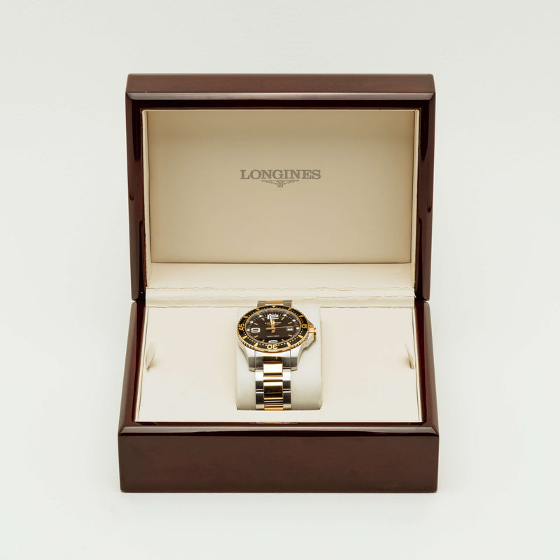 Vintage Stainless Steel Longines HydroConquest Watch