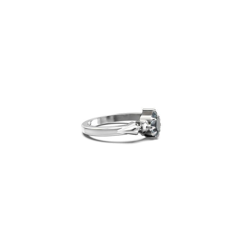 Stolen Girlfriends Club Precious Punk Sky Topaz Ring