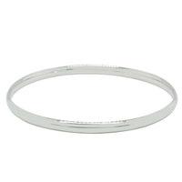 Sterling Silver 4.2mm Bangle-Bracelet-Walker & Hall