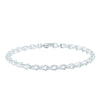 Sterling Silver Wishbone Bracelet-Bracelet-Walker & Hall