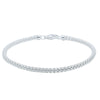 Sterling Silver Panda Link Bracelet-Bracelet-Walker & Hall