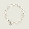 Deja Vu Sterling Silver Karen Walker Charm Bracelet 21cm - Bracelet - Walker & Hall