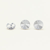 Sterling Silver Mini Reflections Stud Earrings - Earrings - Walker & Hall