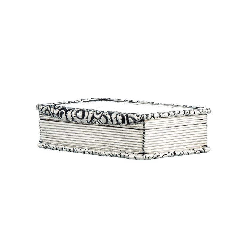 Sterling Silver Snuff Box-Silverware-Walker & Hall