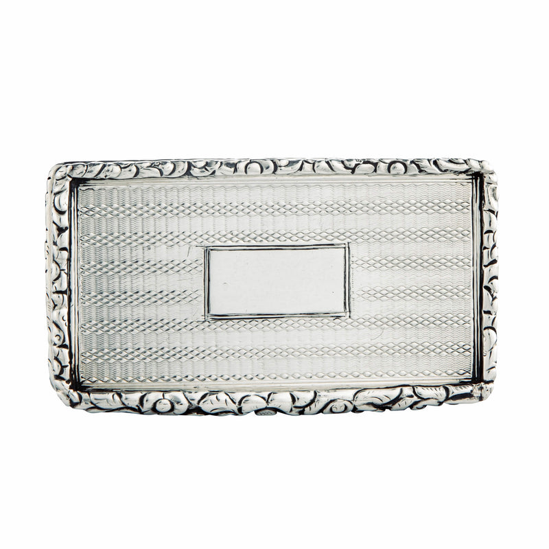 Sterling Silver Snuff Box-Silverware-Walker & Hall
