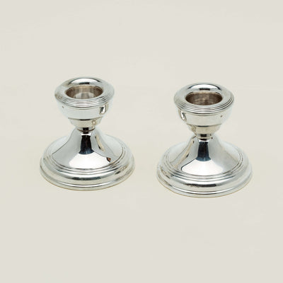 Sterling Silver Candle Sticks - Birmingham 1965 - Silverware - Walker & Hall