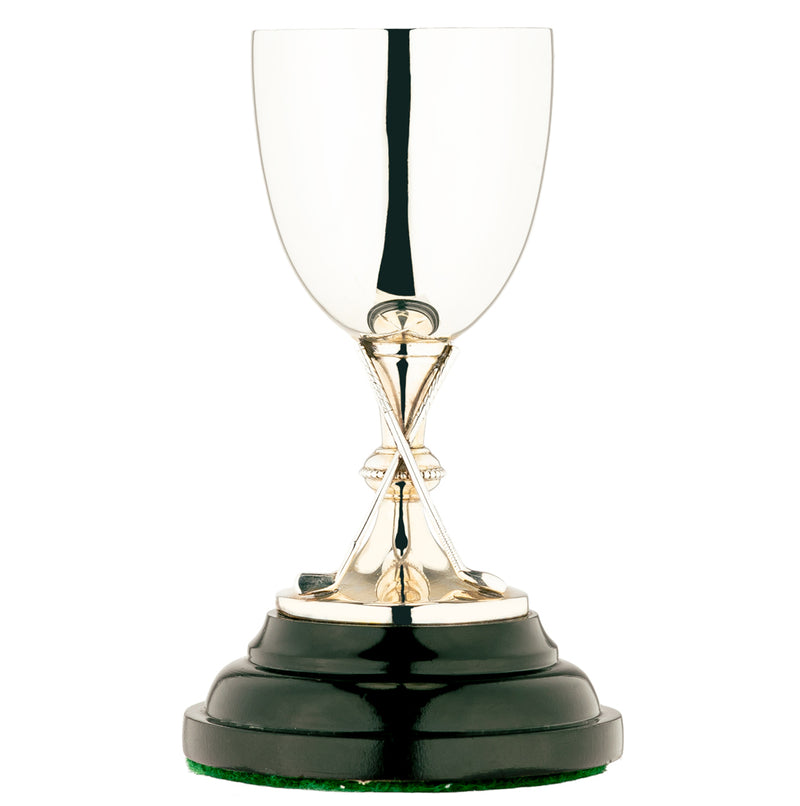 Sterling Silver Golf Trophy-Silverware-Walker & Hall