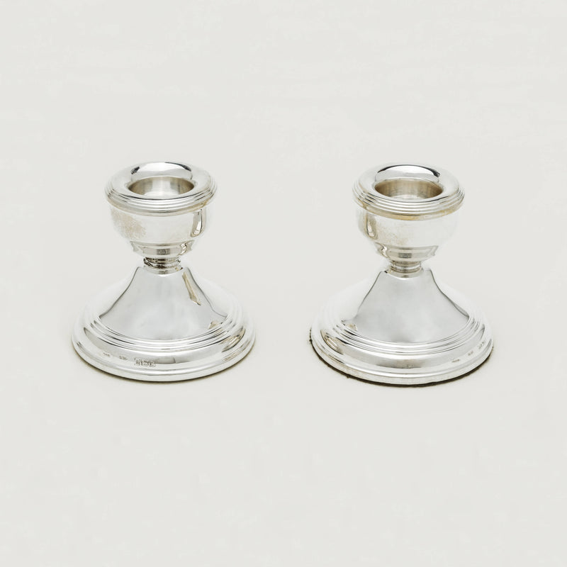 Sterling Silver Candle Sticks - Birmingham 1979 - Silverware - Walker & Hall