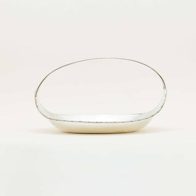 Deja Vu Sterling Silver Engraved Serving Dish - Silverware - Walker & Hall