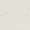 Sterling Silver Oval Belcher Chain Extender - 10cm