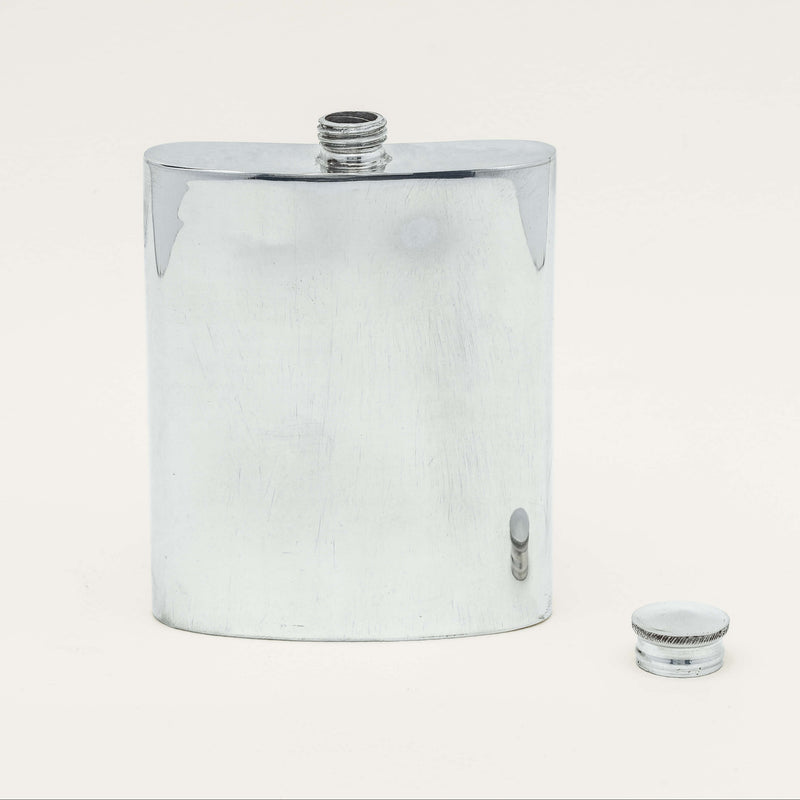 English Pewter Hip Flask - Silverware - Walker & Hall