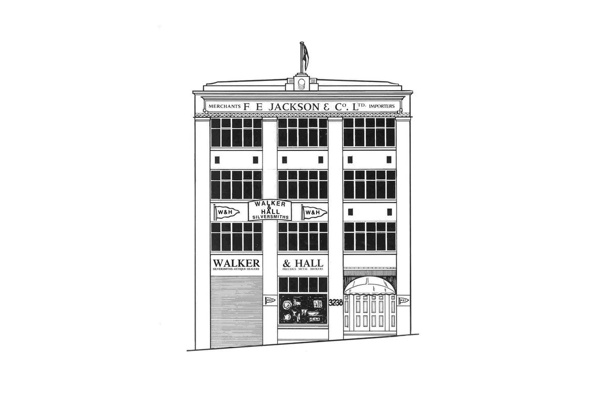 Building-sketch - Walker & Hall
