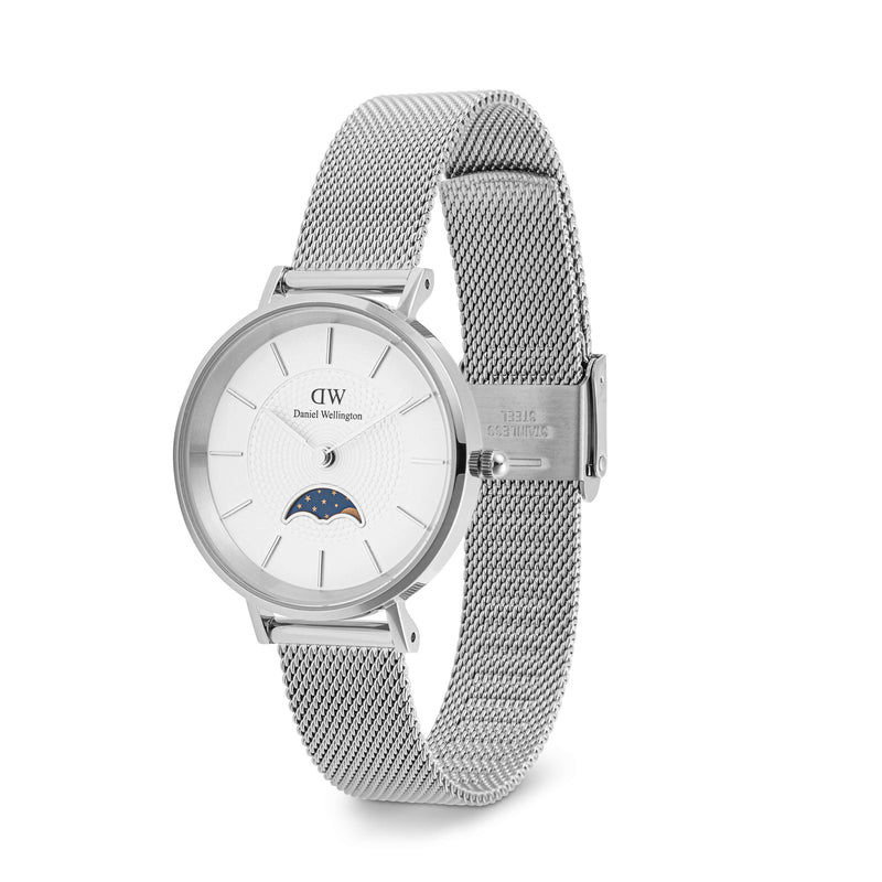 Daniel Wellington Petite Lune Sterling Watch-Watch-Walker & Hall