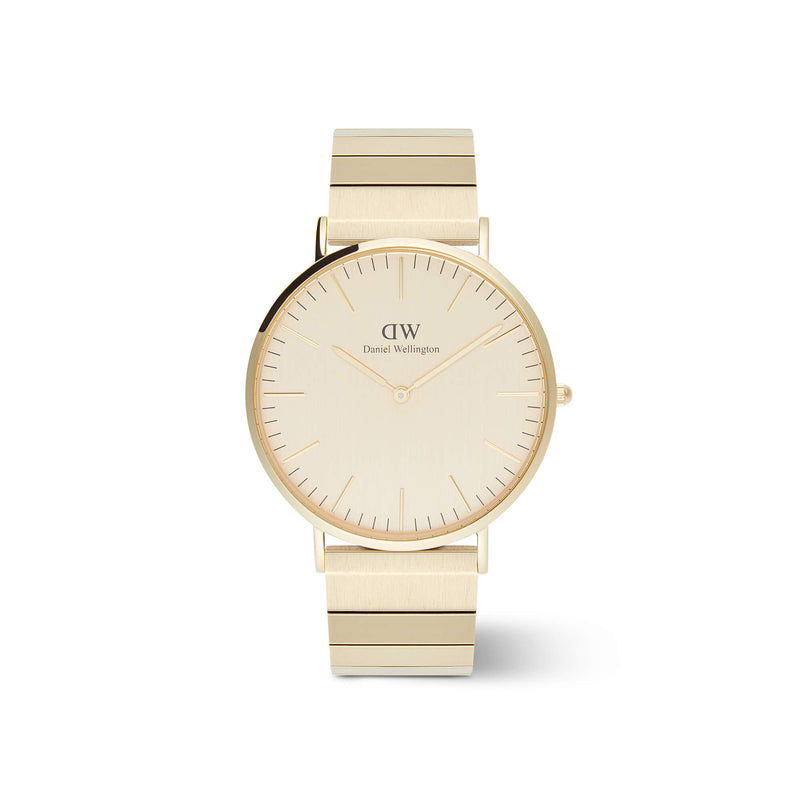 Daniel Wellington Classic Piano Link Gold Unitone Watch-Watch-Walker & Hall