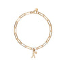 Karen Walker Runaway Girl Charm Bracelet - 9ct Yellow Gold-Bracelet-Walker & Hall