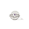Meadowlark Amethyst Spiral Ring Set - Sterling Silver-Ring-Walker & Hall