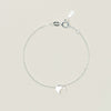 Sterling Silver Noted Kiwi Bracelet (Charm + Chain) - Bracelet - Walker & Hall