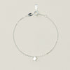 Sterling Silver Noted Star Bracelet (Charm + Chain) - Bracelet - Walker & Hall
