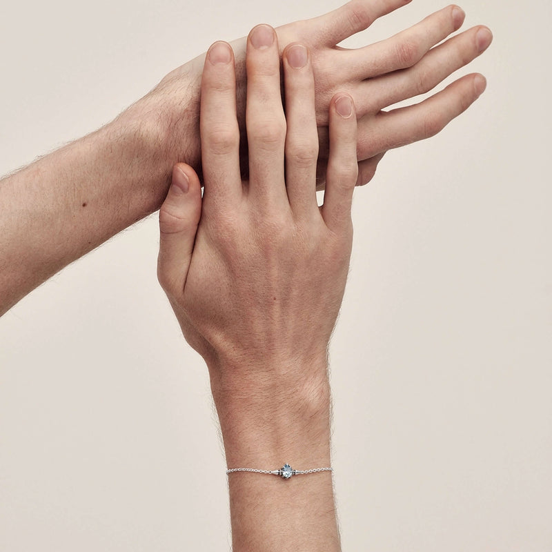 Stolen Girlfriends Club Precious Punk Sky Topaz Bracelet
