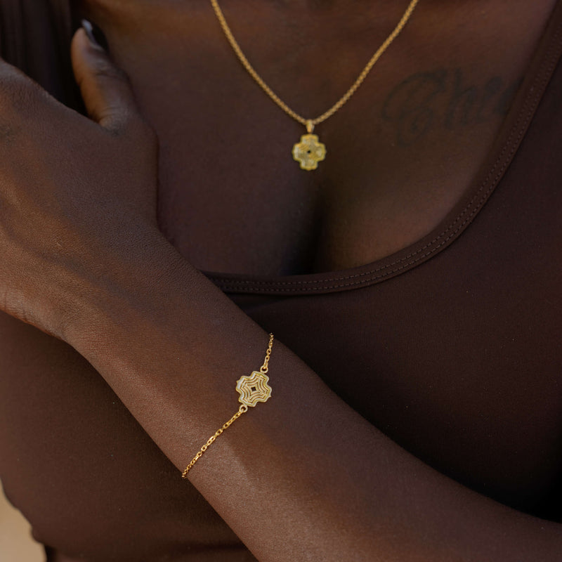 Zoe & Morgan Alma Bracelet - Gold Vermeil