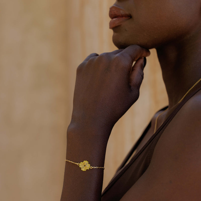Zoe & Morgan Alma Bracelet - Gold Vermeil