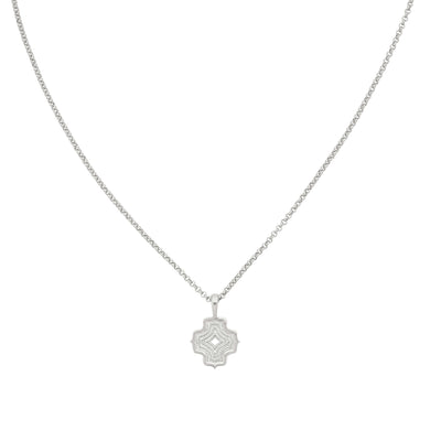 Zoe & Morgan Alma Necklace - Sterling Silver - Necklace - Walker & Hall