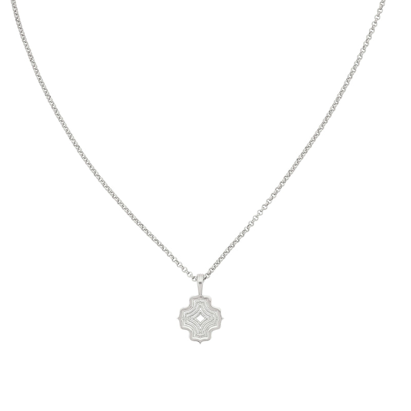 Zoe & Morgan Alma Necklace - Sterling Silver - Necklace - Walker & Hall