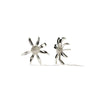 Meadowlark Medium Daisy Stud Earrings - Sterling Silver-Earrings-Walker & Hall