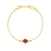 Zoe & Morgan Farah Bracelet - Gold Vermeil & Tourmaline