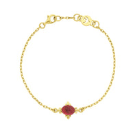 Zoe & Morgan Farah Bracelet - Gold Vermeil & Tourmaline