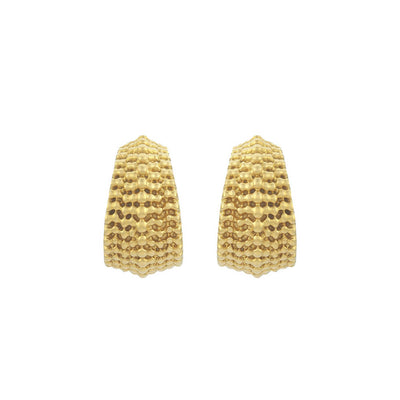 Zoe & Morgan Lily Earrings - Gold Vermeil-Earrings-Walker & Hall