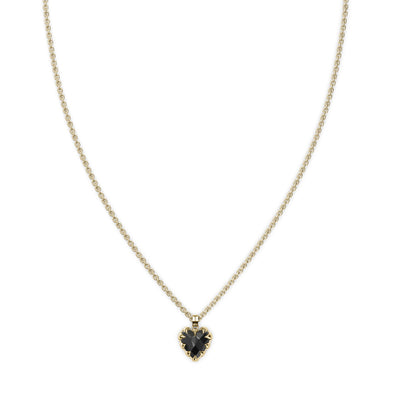 Stolen Girlfriends Club Love Claw Necklace - Gold Plated & Onyx - Necklace - Walker & Hall