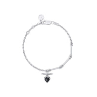 Stolen Girlfriends Club Love Claw Fob Bracelet - Onyx - Bracelet - Walker & Hall
