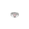 Stolen Girlfriends Club Mini Claw Ring - Rose Quartz