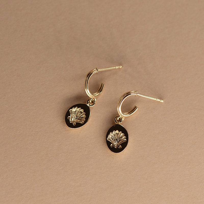 Zoe & Morgan Gold Vermeil Society of Shell Lovers Earrings - Earrings - Walker & Hall
