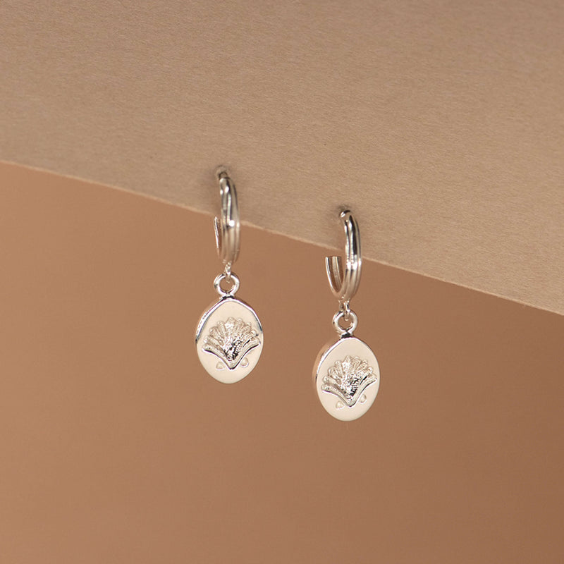 Zoe & Morgan Silver Secret Society of Shell Lovers Earrings - Earrings - Walker & Hall