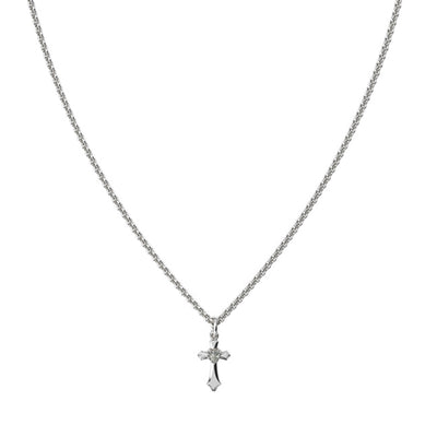 Stolen Girlfriends Club Gothic Love Necklace - Silver