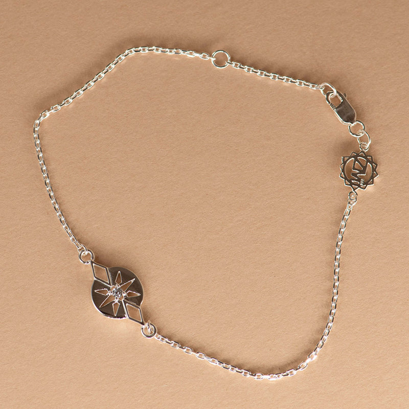 Zoe & Morgan x Walker & Hall Zia Bracelet - Sterling Silver - Bracelet - Walker & Hall