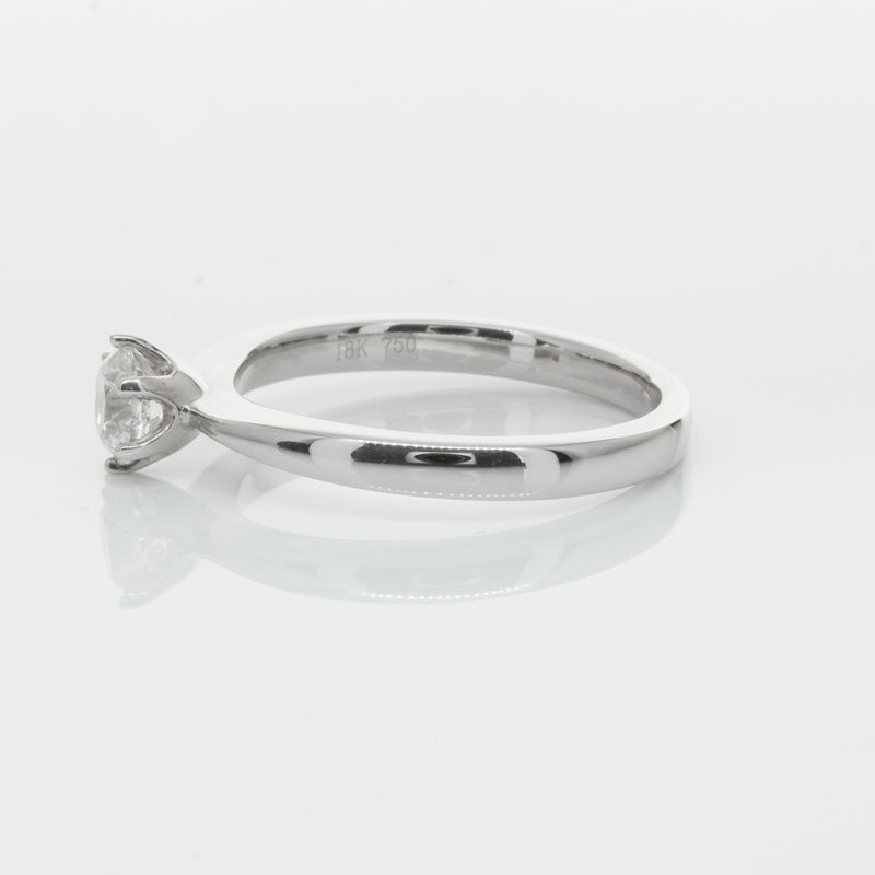 18ct White Gold .50ct Diamond Nova Ring-Ring-Walker & Hall
