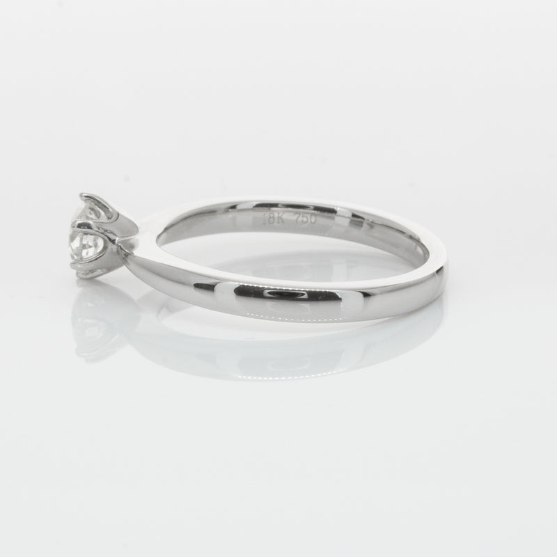 18ct White Gold .50ct Diamond Nova Ring-Ring-Walker & Hall