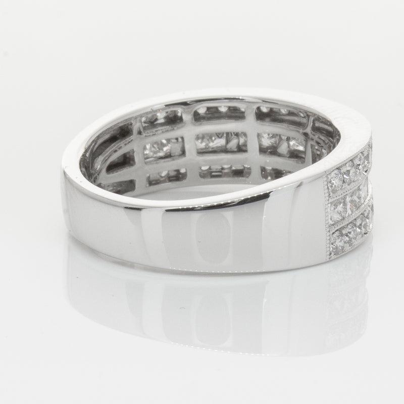 18ct White Gold Diamond Legacy Ring-Ring-Walker & Hall