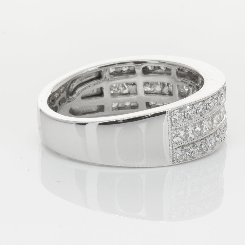 18ct White Gold Diamond Legacy Ring-Ring-Walker & Hall
