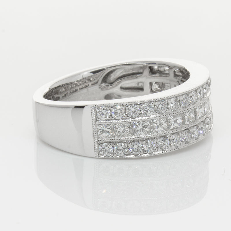 18ct White Gold Diamond Legacy Ring-Ring-Walker & Hall