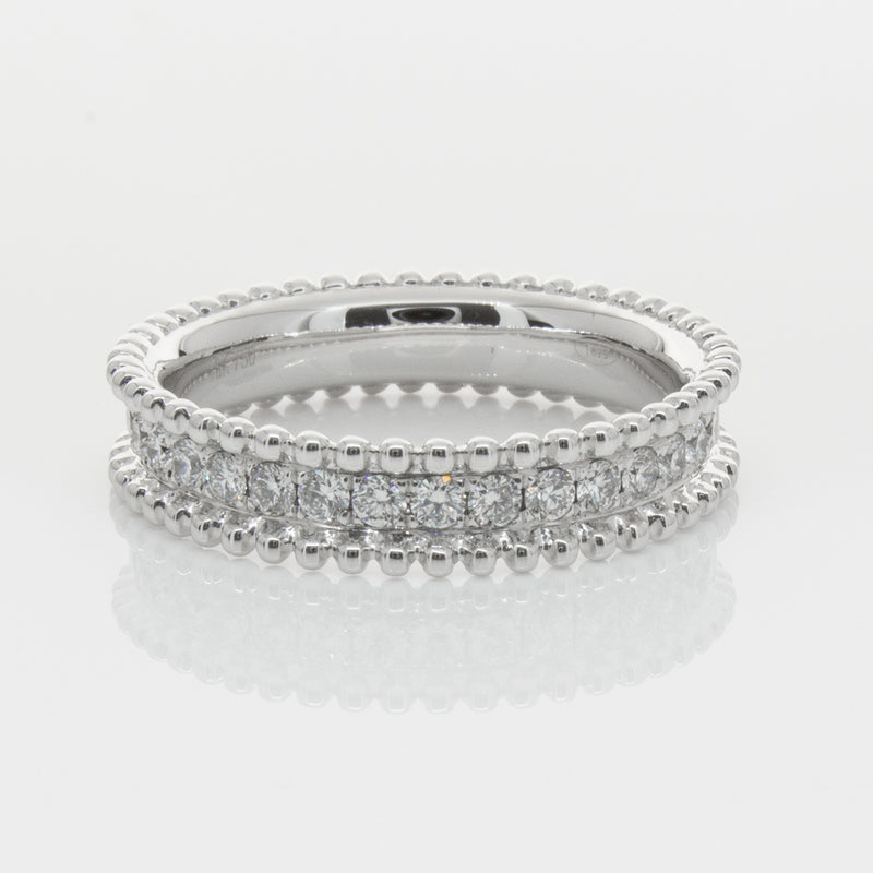 18ct White Gold .32ct Diamond Juno Ring-Ring-Walker & Hall