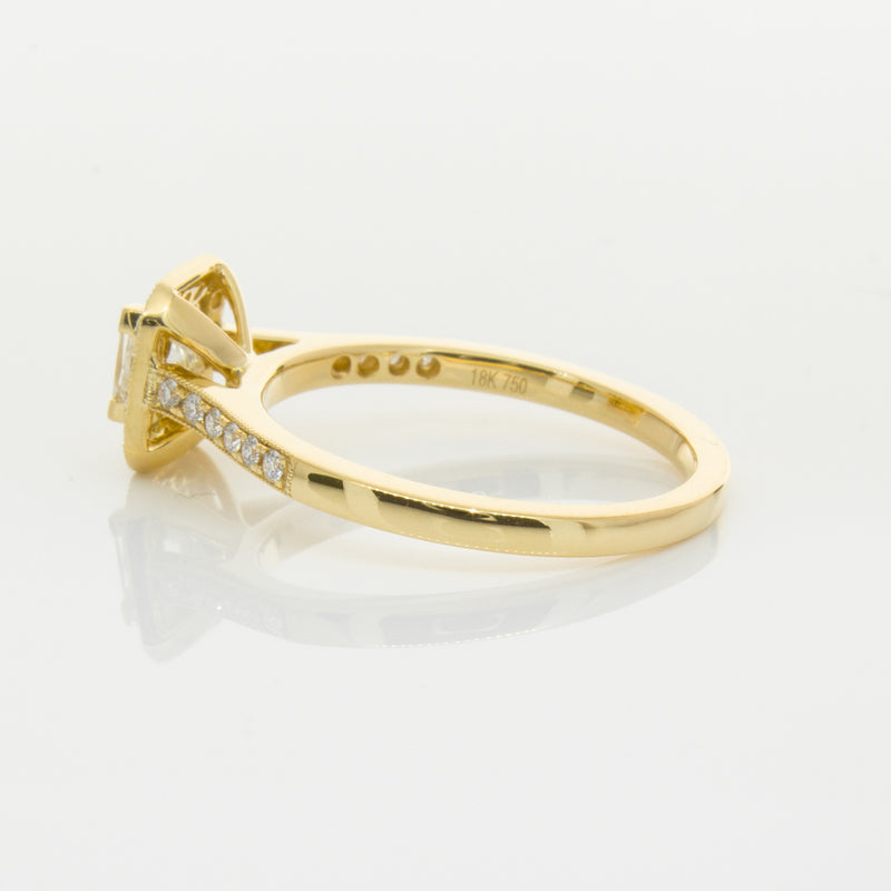 18ct Yellow Gold .50ct Diamond Mandalay Ring-Ring-Walker & Hall