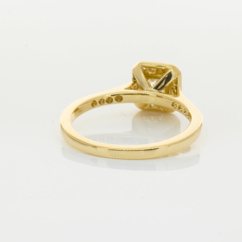 18ct Yellow Gold .50ct Diamond Mandalay Ring-Ring-Walker & Hall